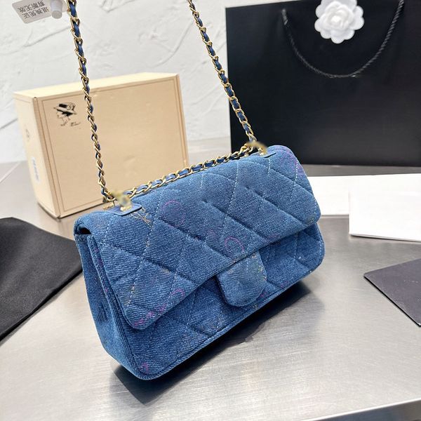 fashion women printed denim classic flap shoulder bag mini diamond plaid quilted metal chain luxury designer wallet crossbody bags handbag p
fashion women printed denim classic flap shoulder bag mini diamond plaid quilted metal chain luxury designer wallet crossbody bags handbag p