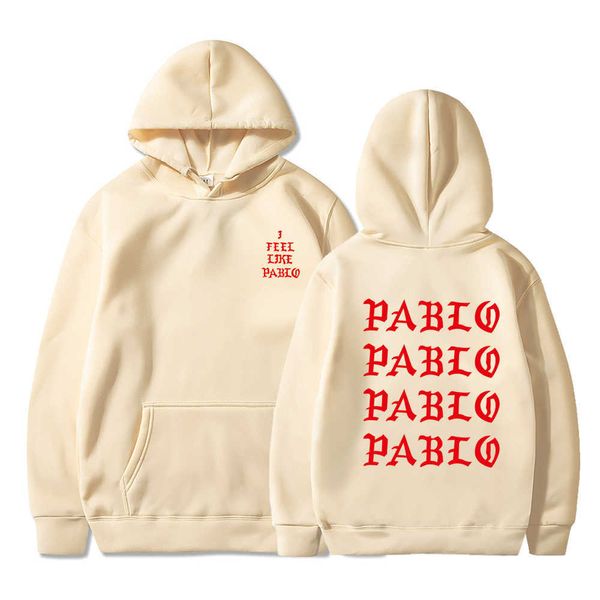 men's hoodies sweatshirts i feel like paul pablo sweat homme hoodies men sweatshirt hoodies hip hop streetwear hoody pablo hoodie t2210, Black
men's hoodies sweatshirts i feel like paul pablo sweat homme hoodies men sweatshirt hoodies hip hop streetwear hoody pablo hoodie t2210, Black