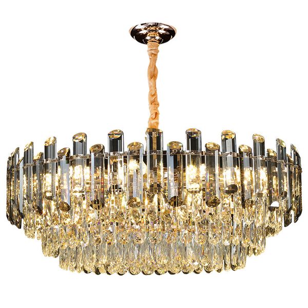 luxury high-grade l lobby crystal chandeliers atmosphere living room pendant lamps modern restaurant chandelier lighting household bedroom h
luxury high-grade l lobby crystal chandeliers atmosphere living room pendant lamps modern restaurant chandelier lighting household bedroom h