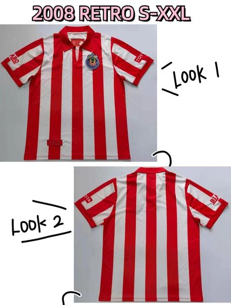 08 09 retro chivas guadalajara soccer jerseys 2008 antique collection uniforms home red men vintage classic football shirts s, Black
08 09 retro chivas guadalajara soccer jerseys 2008 antique collection uniforms home red men vintage classic football shirts s, Black