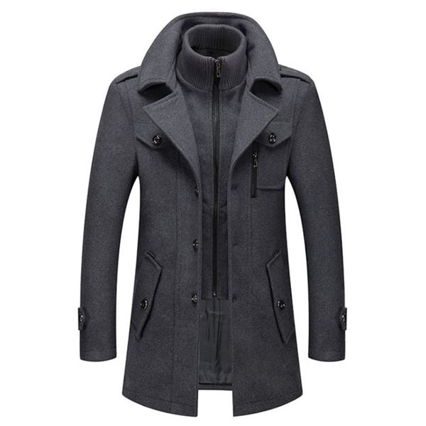 men's wool blends men wool blends coats autumn winter solid color cold resistant men woolen overcoat double collar casual trench coat m, Black
men's wool blends men wool blends coats autumn winter solid color cold resistant men woolen overcoat double collar casual trench coat m, Black