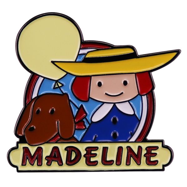 madeline enamel pin brooch cartoon girl dog badge backpack collar pins hat jewelry accessories children's literature book, Blue
madeline enamel pin brooch cartoon girl dog badge backpack collar pins hat jewelry accessories children's literature book, Blue