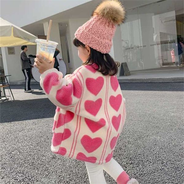 jackets girls fleece jacket coat cute heart pattern warm children outerwear sweatshirt winter fashion kids clothes 221010, Blue;gray
jackets girls fleece jacket coat cute heart pattern warm children outerwear sweatshirt winter fashion kids clothes 221010, Blue;gray