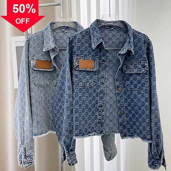 women's jackets 2021 spring autumn ins embroidery rhinestone denim coat loose slimming jeans jacket women long sleeves fashion top, Black
women's jackets 2021 spring autumn ins embroidery rhinestone denim coat loose slimming jeans jacket women long sleeves fashion top, Black