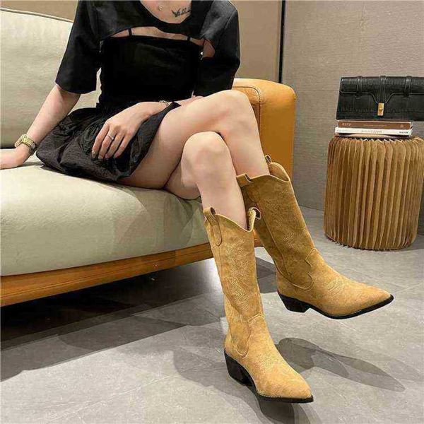 nxy knee length boots women's 2022 autumn and winter new pointed embroidered western cowboy boots high tube thick heel knight 220725, Black
nxy knee length boots women's 2022 autumn and winter new pointed embroidered western cowboy boots high tube thick heel knight 220725, Black