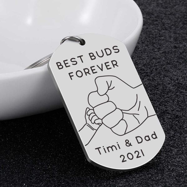 key rings personalized fathers day gifts keychain customized name to son dad original gift for car key buds forever key hook decor l221010, Slivery;golden
key rings personalized fathers day gifts keychain customized name to son dad original gift for car key buds forever key hook decor l221010, Slivery;golden