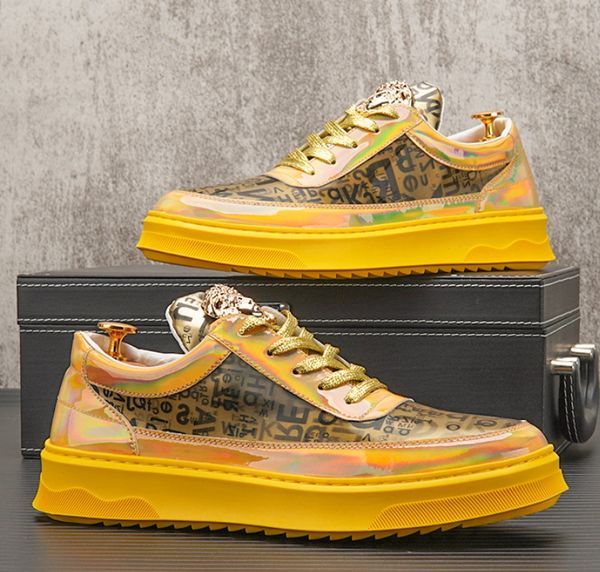 fashion couple shoes graffiti printed glitter shoes sneakers men classic shell toe shiny golden flats shoes casual, Black
fashion couple shoes graffiti printed glitter shoes sneakers men classic shell toe shiny golden flats shoes casual, Black