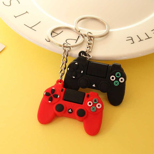 key rings cute game pad machine rubber keychain couple trinket key fob video game console joystick handle carro key pendant for women men l2, Slivery;golden
key rings cute game pad machine rubber keychain couple trinket key fob video game console joystick handle carro key pendant for women men l2, Slivery;golden