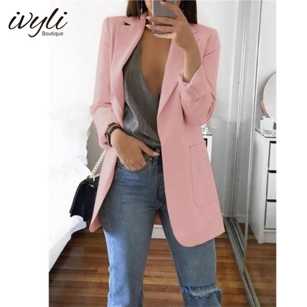 women's suits blazers autumn and winter european and american fashion casual suit lapel slim cardigan temperament suit jacket women 221, White;black
women's suits blazers autumn and winter european and american fashion casual suit lapel slim cardigan temperament suit jacket women 221, White;black