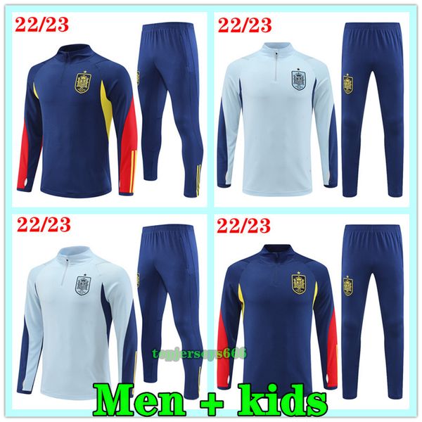 2022 2023 spains soccer tracksuit chandal training suit 22 23 mens and kids morata gavi pedri ansu fati football tracksuits espana chandal f, Black
2022 2023 spains soccer tracksuit chandal training suit 22 23 mens and kids morata gavi pedri ansu fati football tracksuits espana chandal f, Black
