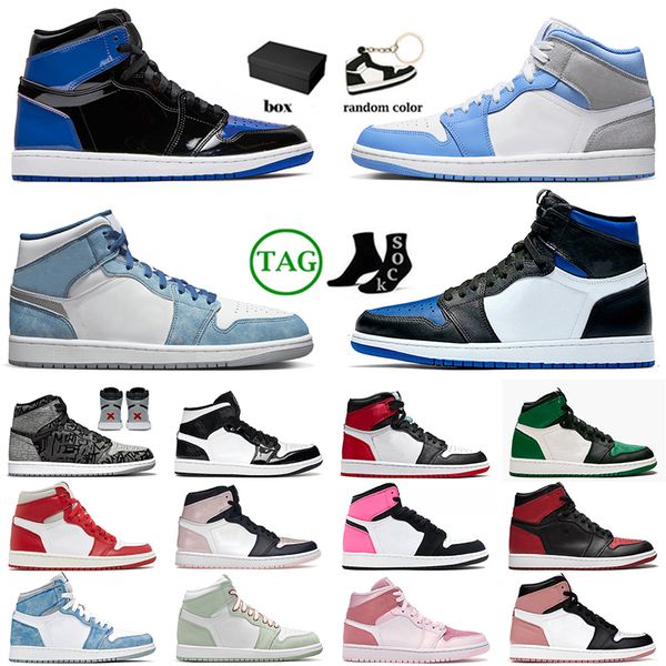 with box basketball shoes jumpman 1 1s women mens patent royal blue trainers royal toe sports sneakers rebellionaire banned designer seafoam, White;red
with box basketball shoes jumpman 1 1s women mens patent royal blue trainers royal toe sports sneakers rebellionaire banned designer seafoam, White;red