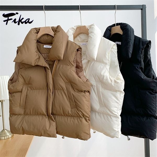 womens vests women autumn winter korean elegant cotton vest version fashion solid color stand collar loose waistcoat short jacket 221010, Black;white
womens vests women autumn winter korean elegant cotton vest version fashion solid color stand collar loose waistcoat short jacket 221010, Black;white