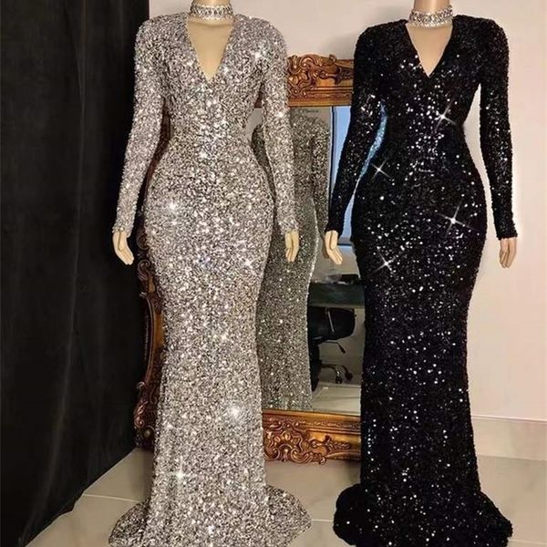 two piece dress partysix women gray v neck long sleeve sequin elegant evening party maxi ladies trailing es 221010, White
two piece dress partysix women gray v neck long sleeve sequin elegant evening party maxi ladies trailing es 221010, White