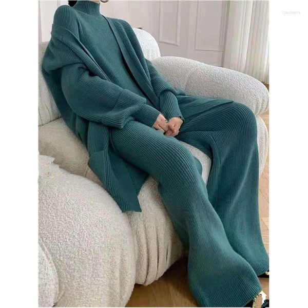women's two piece pants european style 3 set autumn winter knit sweatsuit fashion casual slim and coat trouser pant, White
women's two piece pants european style 3 set autumn winter knit sweatsuit fashion casual slim and coat trouser pant, White