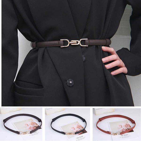 belts adjustable thin for women pu leather ladies dress simple fashion all-match sweater coat korean waist small g221010, Black;brown
belts adjustable thin for women pu leather ladies dress simple fashion all-match sweater coat korean waist small g221010, Black;brown