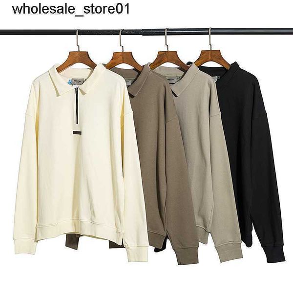 new men's hoodies designer sweatshirts quality essential zipper neck sweater streetwear winter, Black
new men's hoodies designer sweatshirts quality essential zipper neck sweater streetwear winter, Black