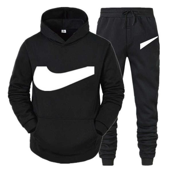 men's tracksuits autumn and winter new men's hooded sweater trousers piece set jogging clothes outdoor sportswear casual fashion g, Gray 
men's tracksuits autumn and winter new men's hooded sweater trousers piece set jogging clothes outdoor sportswear casual fashion g, Gray