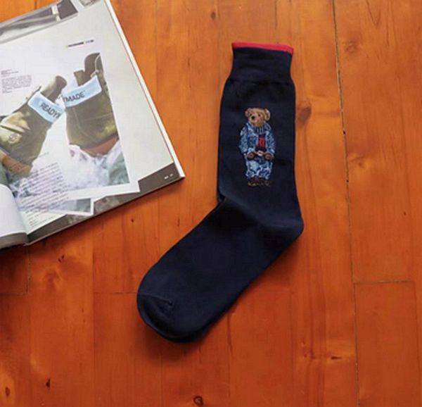 wholesale 2022 autumn and winter bear printing vintage style denim sports men's socks stockings, Black
wholesale 2022 autumn and winter bear printing vintage style denim sports men's socks stockings, Black