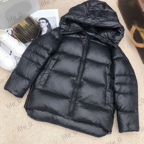 fashion down jackets designer triangle logo leather card hooded puffer coat side zipper thickened down winter coats brand womens warm jacke, Black
fashion down jackets designer triangle logo leather card hooded puffer coat side zipper thickened down winter coats brand womens warm jacke, Black