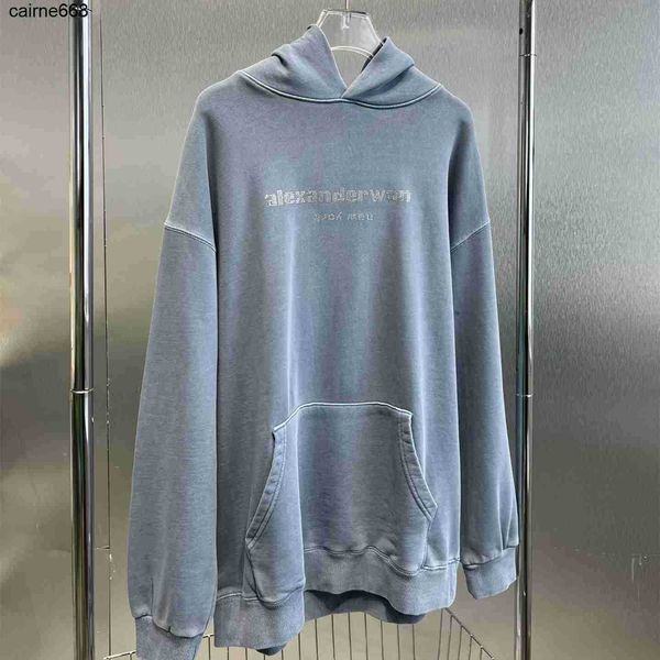 designer women's hoodies sweatshirts autumn new couple's diamond letter haze washed casual alexanders hooded men women wangs, Black
designer women's hoodies sweatshirts autumn new couple's diamond letter haze washed casual alexanders hooded men women wangs, Black