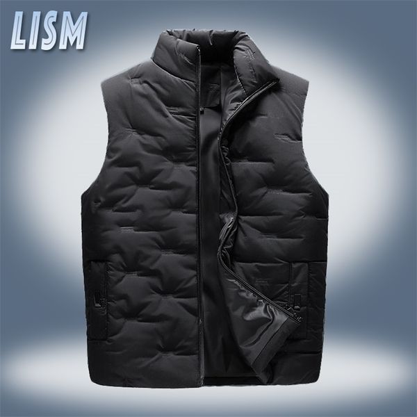 mens vests lism vest jacket mens solid warm sleeveless jacket winter male thick casual sleeveless coats men vest m4xl veste homme 221010, Black;white
mens vests lism vest jacket mens solid warm sleeveless jacket winter male thick casual sleeveless coats men vest m4xl veste homme 221010, Black;white