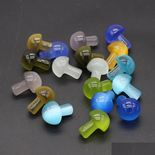 stone fashion blue green yellow cats eye stone glass crystal ornament mushroom charm loose beads for plant decoration drop delivery 2 dh6t9, Black
stone fashion blue green yellow cats eye stone glass crystal ornament mushroom charm loose beads for plant decoration drop delivery 2 dh6t9, Black