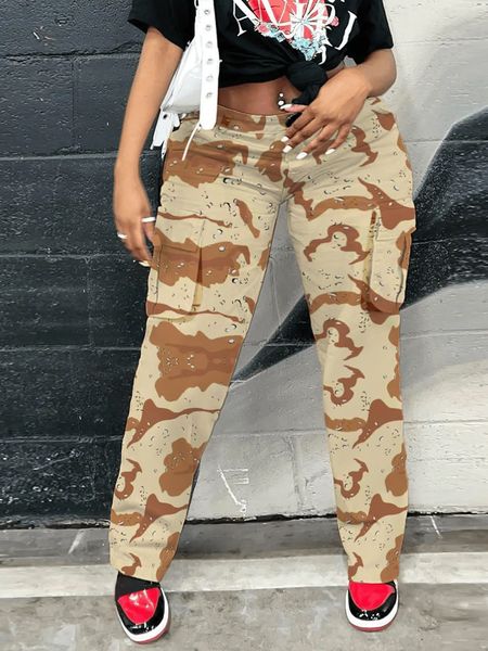 women's pants s lw camo pant camouflage print drawstring pocket design cargo casual long trouser patchwork street trousers 221011, Black;white
women's pants s lw camo pant camouflage print drawstring pocket design cargo casual long trouser patchwork street trousers 221011, Black;white