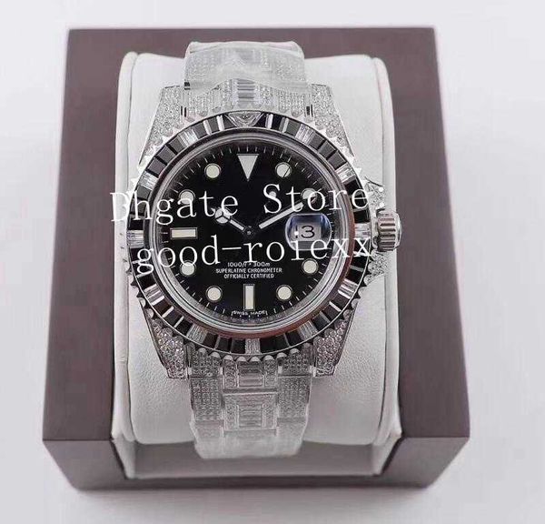 new limited edition watch mens automatic eta 2836 watches crystal pave diamond bezel bracelet black green men 904l steel dive wristwatches
new limited edition watch mens automatic eta 2836 watches crystal pave diamond bezel bracelet black green men 904l steel dive wristwatches