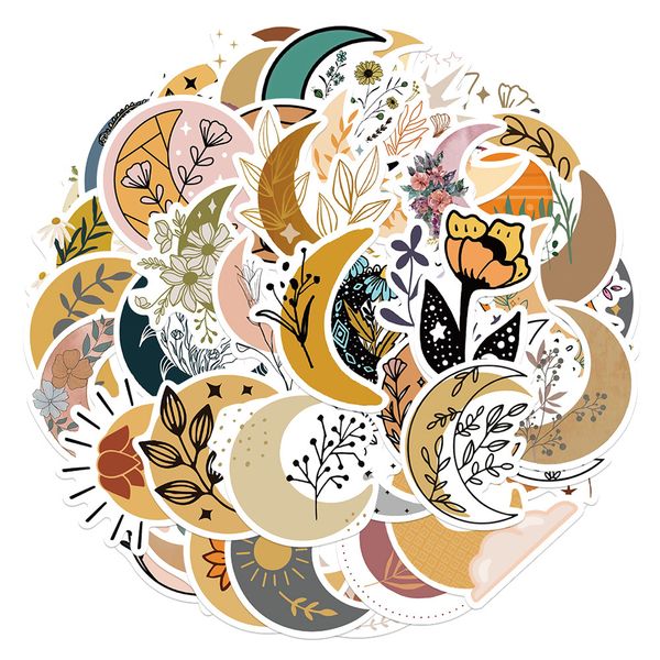 50pcs/pack waterproof skateboard stickers moon and flowers for car lapipad bicycle motorcycle helmet ps4 phone diy decals pvc guitar sticker
50pcs/pack waterproof skateboard stickers moon and flowers for car lapipad bicycle motorcycle helmet ps4 phone diy decals pvc guitar sticker