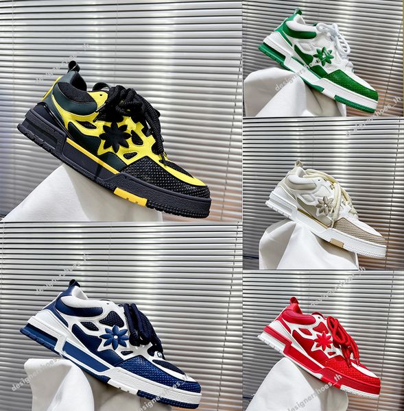 sprint sneaker designer men casual shoe mesh calfskin shoes rubber sole fashion sneakers look outdoor running lace-up sneakers, Black
sprint sneaker designer men casual shoe mesh calfskin shoes rubber sole fashion sneakers look outdoor running lace-up sneakers, Black