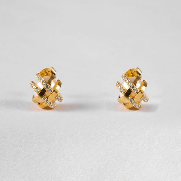 ins niche design stud grid set with zircon geometric package pearl earrings brass gold-plated high-grade fine fashion jewelry, Golden;silver
ins niche design stud grid set with zircon geometric package pearl earrings brass gold-plated high-grade fine fashion jewelry, Golden;silver