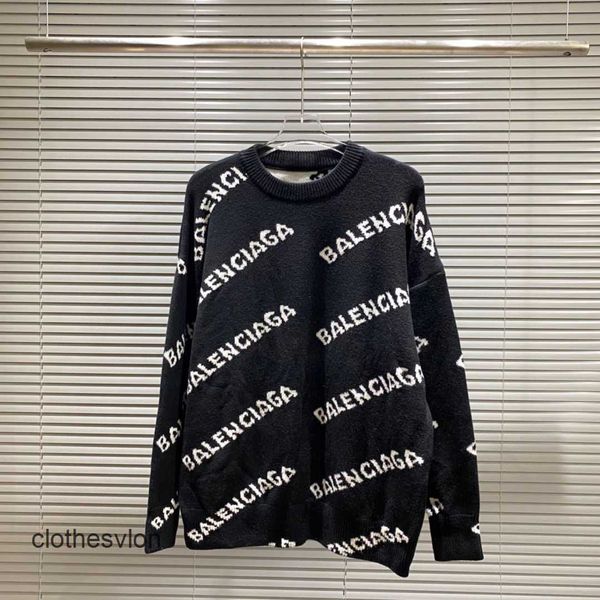 women's autumn knitted women 2022 sweater brand balenciga men's designer winter crew neck letter fashion jacquard casual loose uf5, White;black
women's autumn knitted women 2022 sweater brand balenciga men's designer winter crew neck letter fashion jacquard casual loose uf5, White;black