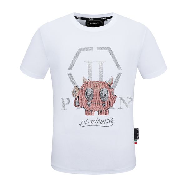 plein bear t shirt mens designer tshirts brand clothing rhinestone pp skull men t-shirt round neck ss stones classical hip hop streetwear ts, White;black
plein bear t shirt mens designer tshirts brand clothing rhinestone pp skull men t-shirt round neck ss stones classical hip hop streetwear ts, White;black