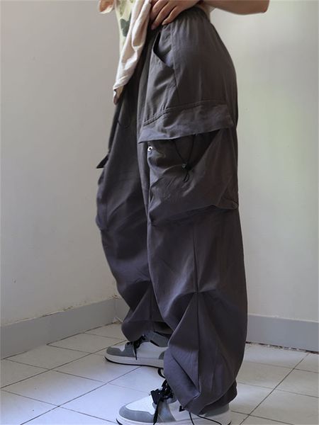 women's pants s harajuku street style pocket cargo vintage ins pleated toe loose slim casual women baggy woman emo 221011, Black;white
women's pants s harajuku street style pocket cargo vintage ins pleated toe loose slim casual women baggy woman emo 221011, Black;white