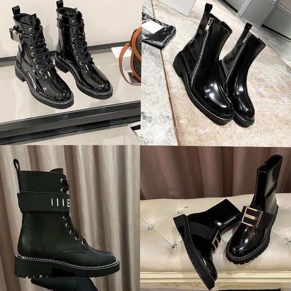 autumn winter boots woman thick soled trainers travel metal belt buckle zipper boot soft cowhide lady flat casual designer shoe leather, Black
autumn winter boots woman thick soled trainers travel metal belt buckle zipper boot soft cowhide lady flat casual designer shoe leather, Black