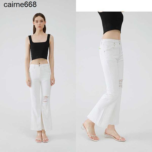 designer women's jeans new high waist white slight razor pants alexanders cotton slim leg edge jeans women wangs, Blue
designer women's jeans new high waist white slight razor pants alexanders cotton slim leg edge jeans women wangs, Blue