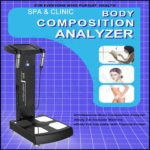 full body composition scanner skin diagnosis system fat analysis height weight scale 3d composition analyzer with printer for spa clinic use
full body composition scanner skin diagnosis system fat analysis height weight scale 3d composition analyzer with printer for spa clinic use