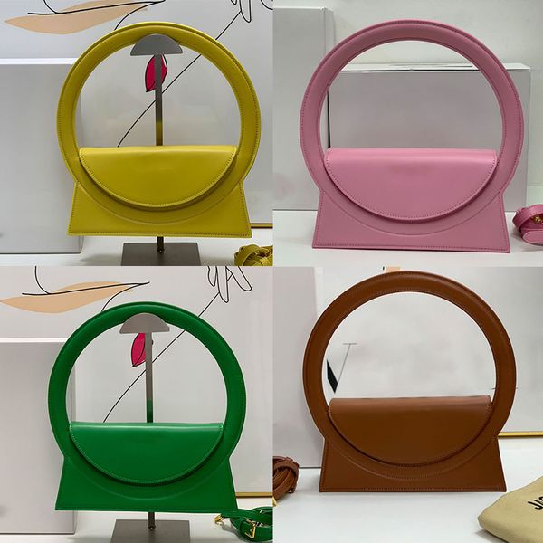 handbag sacoche jacquemu tote bag luxury designer bags womans purse leather multi-color round shoulder messenger bag
handbag sacoche jacquemu tote bag luxury designer bags womans purse leather multi-color round shoulder messenger bag
