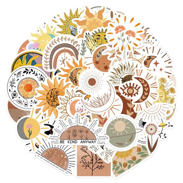 50pcs/pack mixed skateboard stickers sun and flowers for car lapipad bicycle motorcycle helmet ps4 phone diy decals pvc guitar sticker
50pcs/pack mixed skateboard stickers sun and flowers for car lapipad bicycle motorcycle helmet ps4 phone diy decals pvc guitar sticker