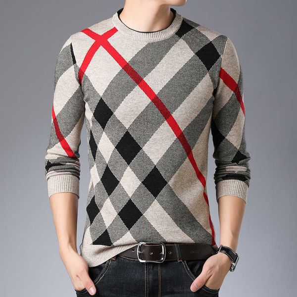 men's sweaters 2022 fashion brand knit high end designer winter wool pullover black sweater for men autum casual lattice jumper mens cl, White;black
men's sweaters 2022 fashion brand knit high end designer winter wool pullover black sweater for men autum casual lattice jumper mens cl, White;black