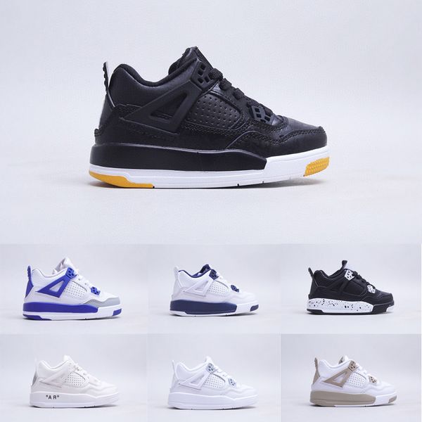 4 iv leather pure basketball boots children boy girl kid youth sports shoes skate sneaker size eur25-35, Black
4 iv leather pure basketball boots children boy girl kid youth sports shoes skate sneaker size eur25-35, Black