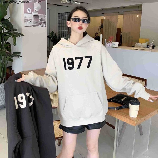 new men's hoodies designer sweatshirts essential winter pullover plush male female streetwear couple hoodie, Black
new men's hoodies designer sweatshirts essential winter pullover plush male female streetwear couple hoodie, Black