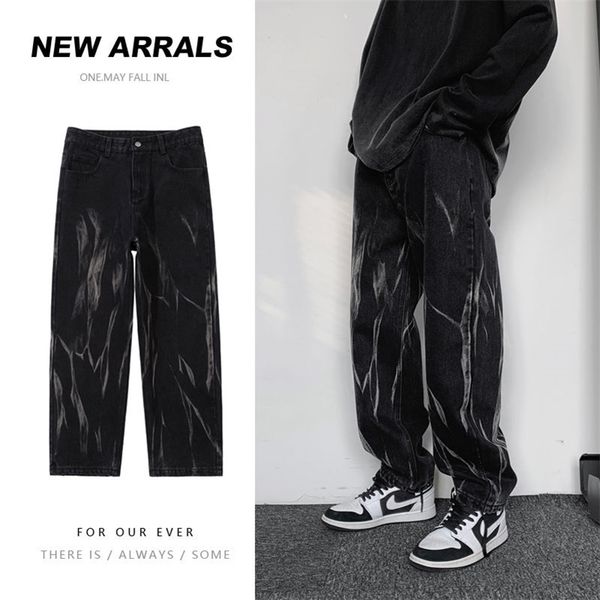 men's jeans hiphop tiedye jeans men fashion retro casual baggy wideleg jeans mens streetwear korean loose camo straight denim pants men, Blue
men's jeans hiphop tiedye jeans men fashion retro casual baggy wideleg jeans mens streetwear korean loose camo straight denim pants men, Blue