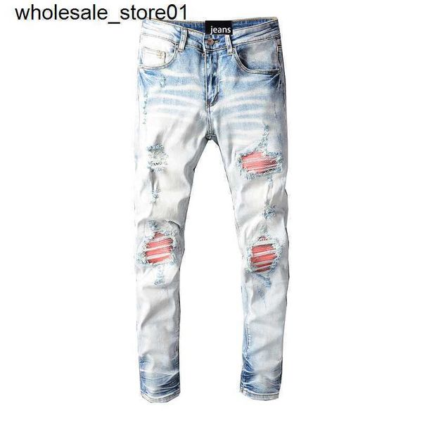 men's jeans designer fashion brand amirs light blue embroidery patch elastic fashion jeans 
men's jeans designer fashion brand amirs light blue embroidery patch elastic fashion jeans