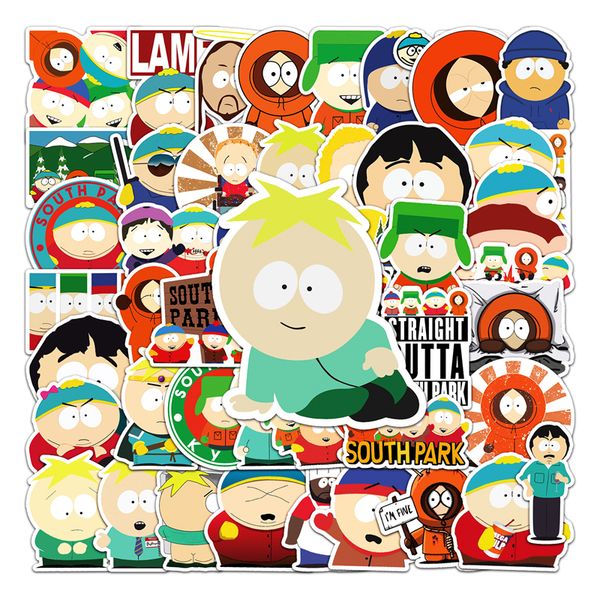 50pcs south park cartoon luggage sticker graffiti waterproof traveling case lapdecoration
50pcs south park cartoon luggage sticker graffiti waterproof traveling case lapdecoration
