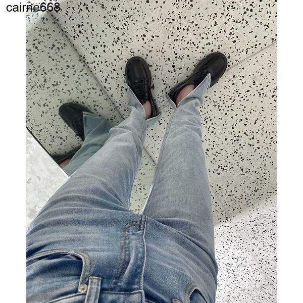 designer women's jeans new pants high waist slim fit pants side alexanders slit jeans women wangs, Blue
designer women's jeans new pants high waist slim fit pants side alexanders slit jeans women wangs, Blue