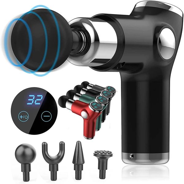 full body massager mini lcd gun 32 speed touch screen deep tissue percussion muscle fascial for pain relief 221010
full body massager mini lcd gun 32 speed touch screen deep tissue percussion muscle fascial for pain relief 221010