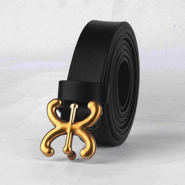 belts designer for women brand trendy luxury female pu leather men belt gold buckle waistband s3143 g221010, Black;brown
belts designer for women brand trendy luxury female pu leather men belt gold buckle waistband s3143 g221010, Black;brown