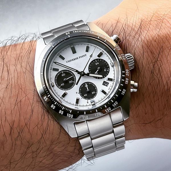 Luxury Watch Top Steel Band Multifunctional Panda Three Eyes Quartz Fashion Business Chronograph Watch relogio masculino Gift for men
Luxury Watch Top Steel Band Multifunctional Panda Three Eyes Quartz Fashion Business Chronograph Watch relogio masculino Gift for men