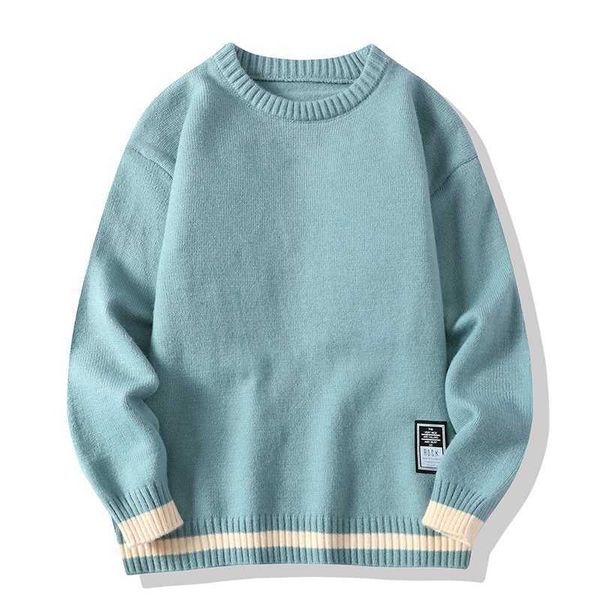 men's sweaters 2022 new winter thick warm cashmere knitted sweater men trendy loose mens luxury simple oversized pullovers g221010, White;black
men's sweaters 2022 new winter thick warm cashmere knitted sweater men trendy loose mens luxury simple oversized pullovers g221010, White;black